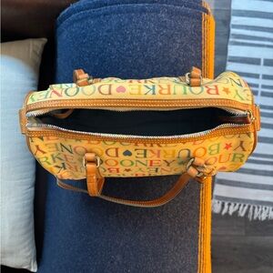 Dooney & Bourke Colorful Logo Satchel